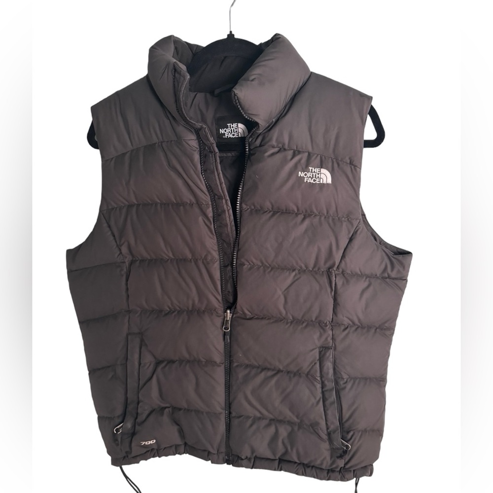 The North Face Nuptse 2 Down 700 Puffer Vest Size L Womens Black Packable